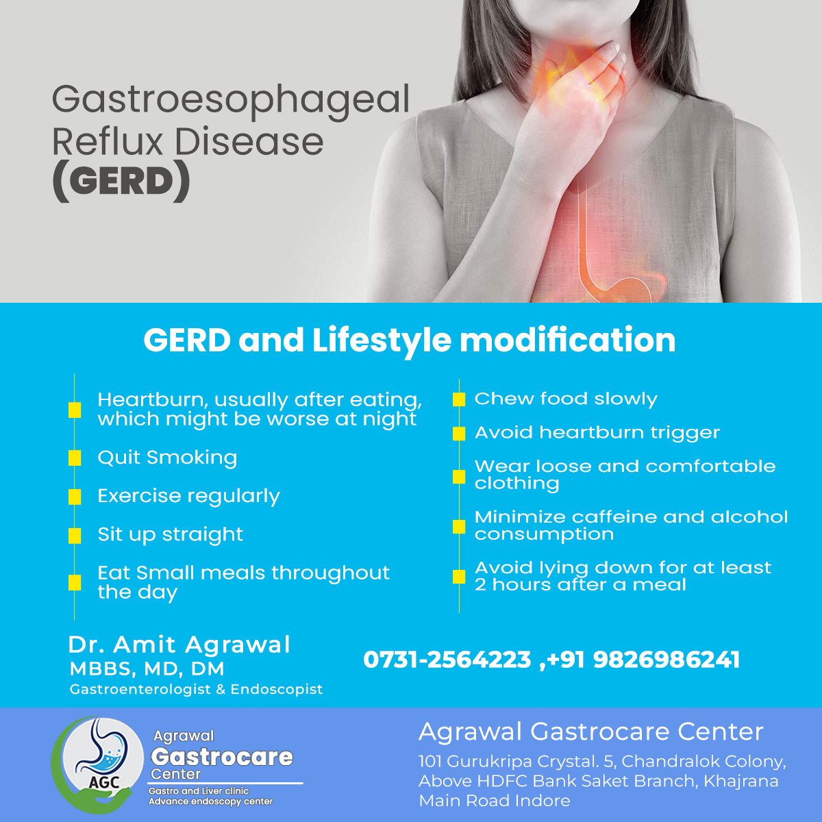 Gastroesophageal Reflux Disease (GERD) and Lifestyle Modification